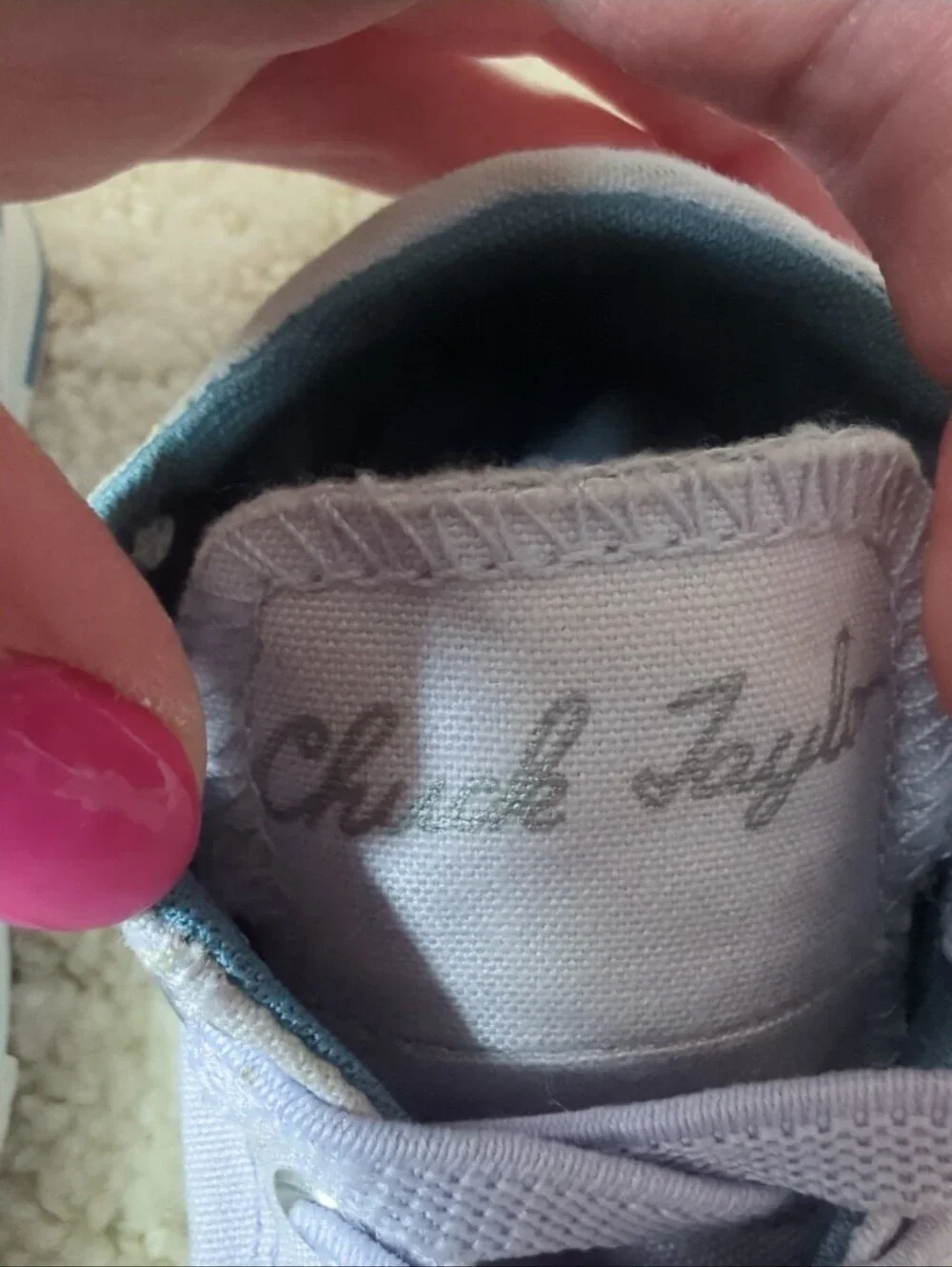 Converse Chuck Taylor All Star Maddie in Lavender Infant Size 4